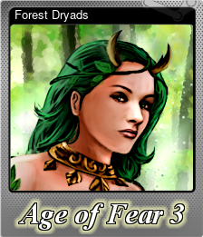 Series 1 - Card 1 of 8 - Forest Dryads