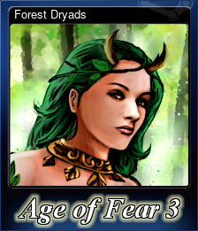 Series 1 - Card 1 of 8 - Forest Dryads
