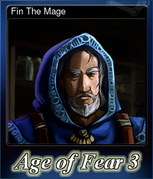 Series 1 - Card 4 of 8 - Fin The Mage