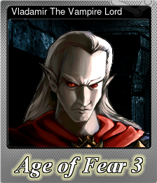 Series 1 - Card 7 of 8 - Vladamir The Vampire Lord