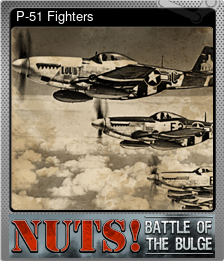 Series 1 - Card 4 of 6 - P-51 Fighters