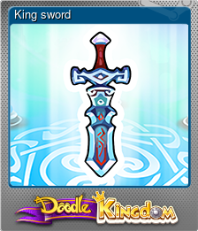 Series 1 - Card 1 of 6 - King sword