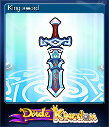 Series 1 - Card 1 of 6 - King sword