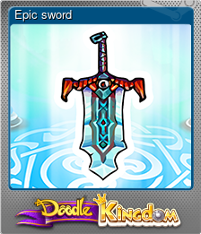 Series 1 - Card 2 of 6 - Epic sword