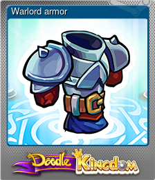 Series 1 - Card 6 of 6 - Warlord armor