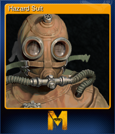 Series 1 - Card 7 of 9 - Hazard Suit