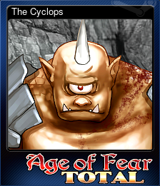 Series 1 - Card 6 of 6 - The Cyclops