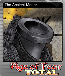 Series 1 - Card 1 of 6 - The Ancient Mortar