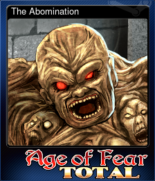 Series 1 - Card 2 of 6 - The Abomination