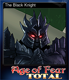 Series 1 - Card 3 of 6 - The Black Knight