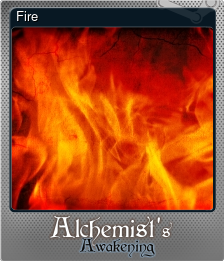 Series 1 - Card 3 of 9 - Fire