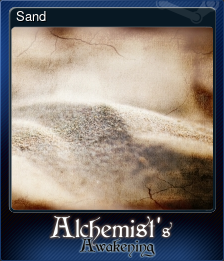 Series 1 - Card 7 of 9 - Sand