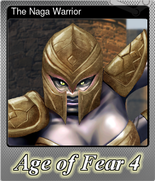 Series 1 - Card 5 of 5 - The Naga Warrior