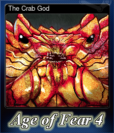 Series 1 - Card 2 of 5 - The Crab God