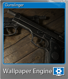 Series 1 - Card 1 of 6 - Gunslinger