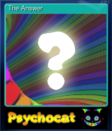 Series 1 - Card 4 of 5 - The Answer