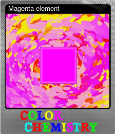 Series 1 - Card 5 of 5 - Magenta element