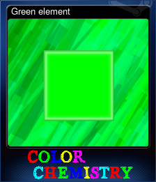 Series 1 - Card 2 of 5 - Green element