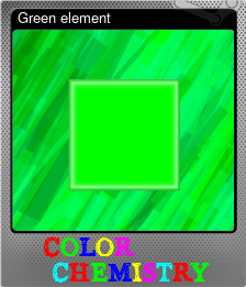 Series 1 - Card 2 of 5 - Green element