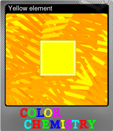 Series 1 - Card 3 of 5 - Yellow element