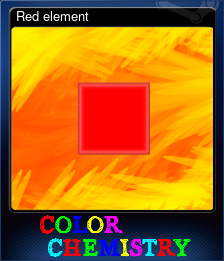 Series 1 - Card 1 of 5 - Red element