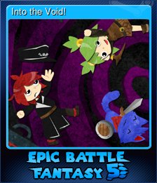 Series 1 - Card 6 of 6 - Into the Void!