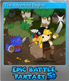 Series 1 - Card 1 of 6 - The Adventure Begins!