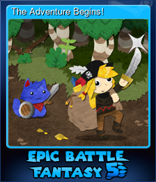 Series 1 - Card 1 of 6 - The Adventure Begins!