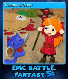 Series 1 - Card 2 of 6 - Victory is Ours!