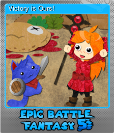 Series 1 - Card 2 of 6 - Victory is Ours!
