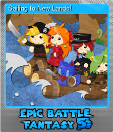Series 1 - Card 3 of 6 - Sailing to New Lands!