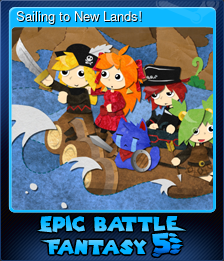 Series 1 - Card 3 of 6 - Sailing to New Lands!