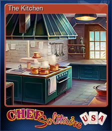 Series 1 - Card 6 of 6 - The Kitchen