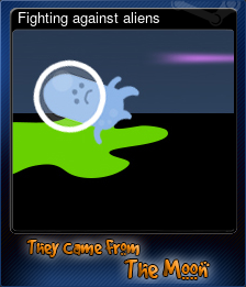 Fighting against aliens