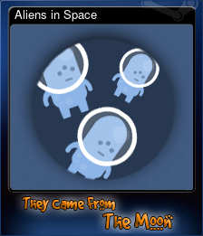 Series 1 - Card 2 of 9 - Aliens in Space