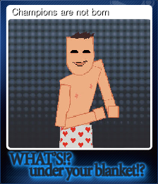 Series 1 - Card 3 of 5 - Champions are not born
