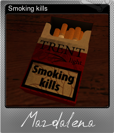 Series 1 - Card 1 of 5 - Smoking kills