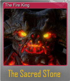 Series 1 - Card 4 of 5 - The Fire King