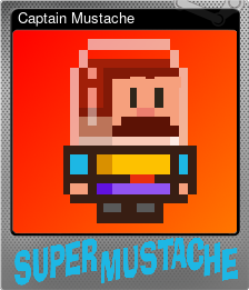 Series 1 - Card 1 of 5 - Captain Mustache