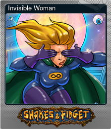Series 1 - Card 7 of 15 - Invisible Woman