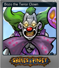 Series 1 - Card 4 of 15 - Bozo the Terror Clown