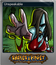 Series 1 - Card 13 of 15 - Unspeakable