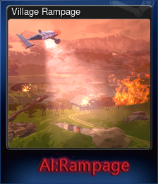 Series 1 - Card 5 of 5 - Village Rampage