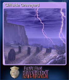 Series 1 - Card 1 of 7 - Cliffside Graveyard
