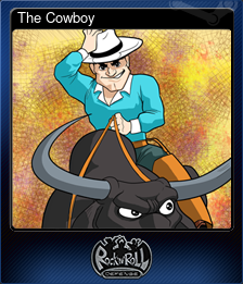 Series 1 - Card 3 of 5 - The Cowboy