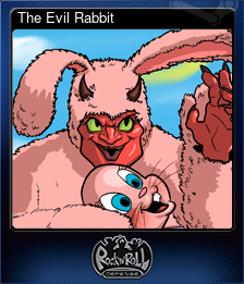 Series 1 - Card 5 of 5 - The Evil Rabbit