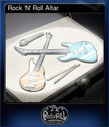 Series 1 - Card 1 of 5 - Rock 'N' Roll Altar