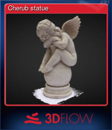Series 1 - Card 1 of 6 - Cherub statue