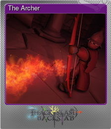 Series 1 - Card 4 of 6 - The Archer