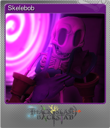 Series 1 - Card 5 of 6 - Skelebob